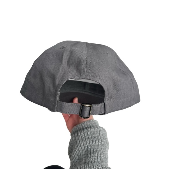 Bass Pro Shops Club Embroidered Gray Strapback Cotton Baseball Cap Hat Fishing - Picture 5 of 10